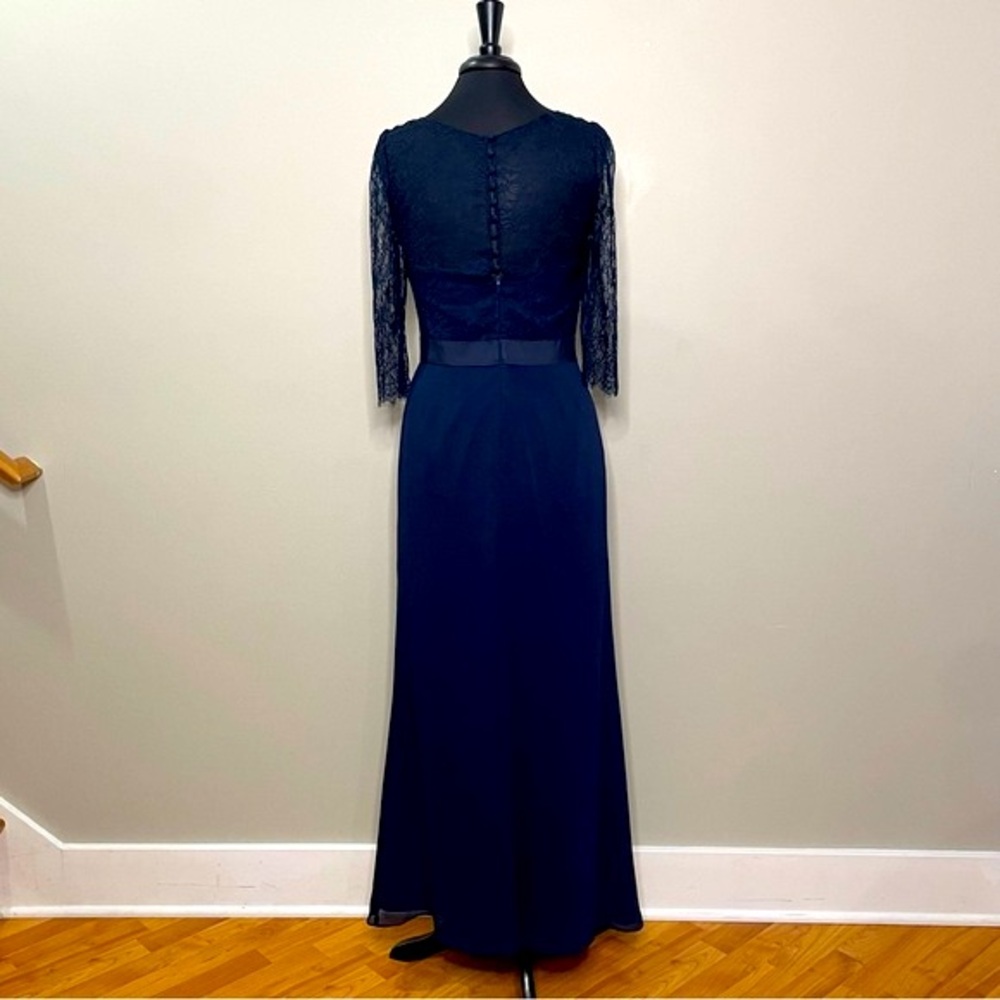 Watters&Watters Navy Mother of the Bride Dress Size 8 - Picture 9 of 14